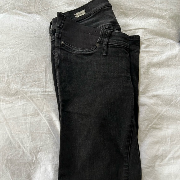 Madewell side panel maternity jeans size 30 - Picture 5 of 5